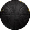 OKC Thunder 2025 NBA Champions Basketball in Black - Side View