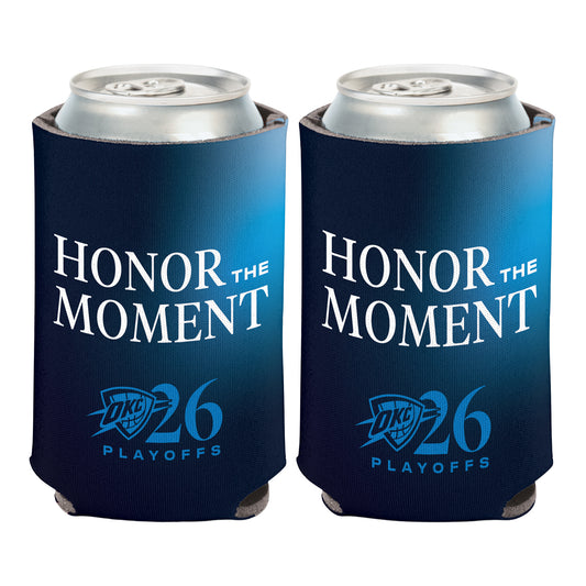 OKC Thunder WinCraft 2026 Playoffs Can Cooler in Blue - Front View