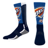 YOUTH OKLAHOMA CITY THUNDER LOGO PHENOM CURVE SOCKS