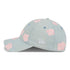GIRLS OKC THUNDER NEW ERA 920 FLORAL DENIM HAT in Blue - Left Side View