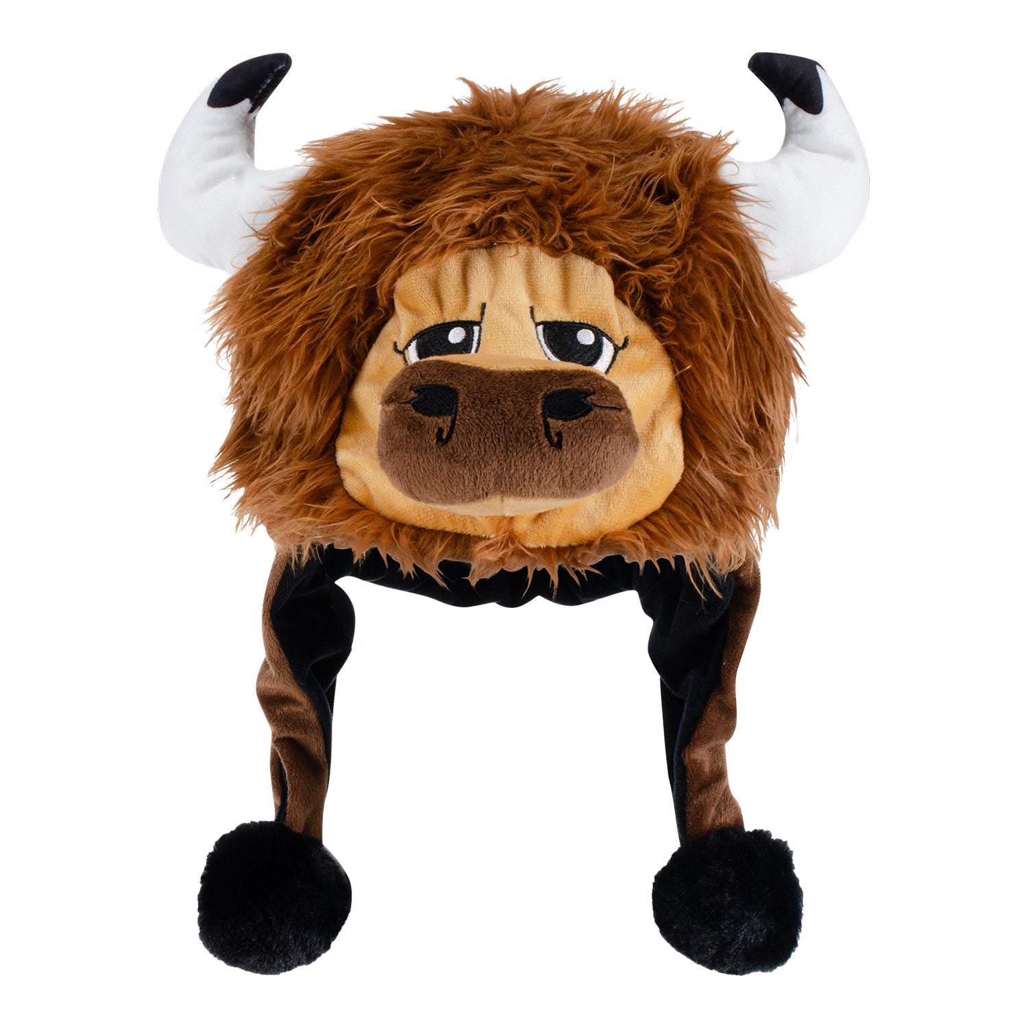 YOUTH OKLAHOMA CITY THUNDER RUMBLE PLUSH HAT - Front View