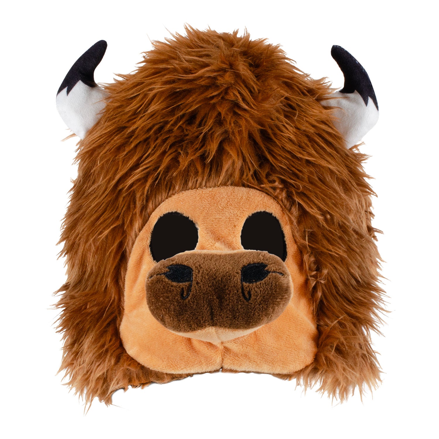 YOUTH OKLAHOMA CITY THUNDER RUMBLE PLUSH MASK - Front view