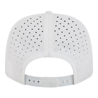 Toddler OKC Thunder New Era 9Seventy Stretch Snap Rope White Hat in White - Back View