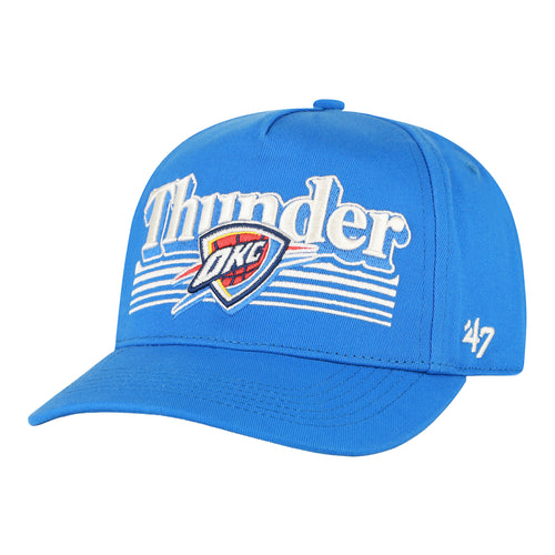 Youth OKC Thunder 47 Brand Script Fade Hitch Hat