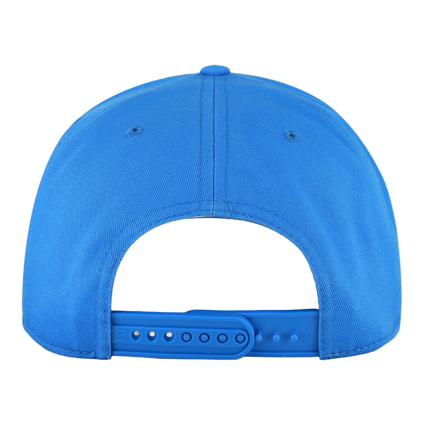 Youth OKC Thunder 47 Brand Script Fade Hitch Hat in Blue - Back View