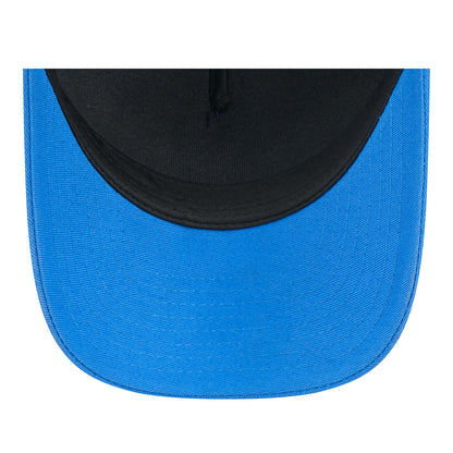 Youth OKC Thunder New Era 9Forty A Frame Glitter Score Hat in Blue - Underbrim View