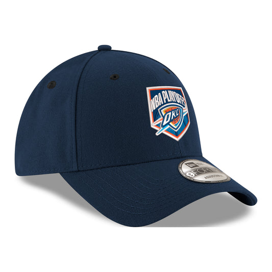 Youth Thunder 2025 Playoffs Adjustable Hat in Blue - Right Side View