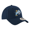 Youth OKC Thunder 2025 NBA Champions New Era 940 Hat in Blue - Front Right View