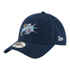 Youth OKC Thunder 2025 NBA Champions New Era 940 Hat in Blue - Front Left View
