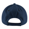 Youth OKC Thunder 2025 NBA Champions New Era 940 Hat in Blue - Back View 