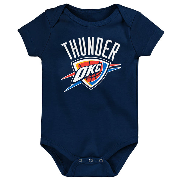 Infant Oklahoma City Thunder Outerstuff Primary Logo Onesie