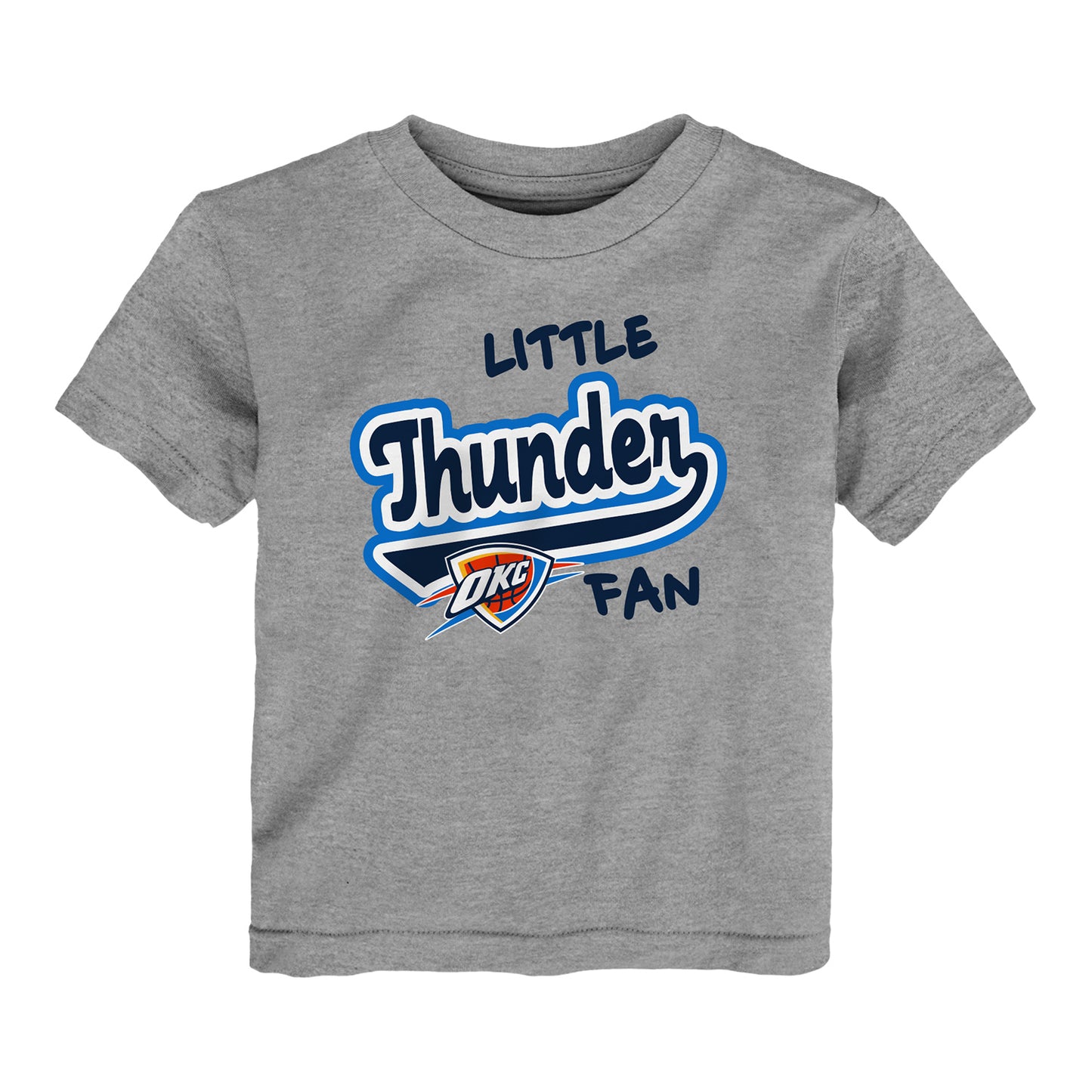 INFANT OKLAHOMA CITY THUNDER LITTLE THUNDER FAN T-SHIRT - front view