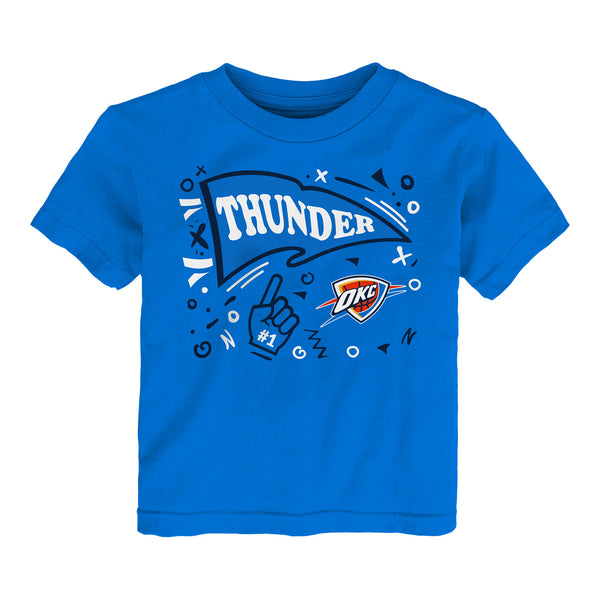 TODDLER OKLAHOMA CITY THUNDER PENNANT T-SHIRT - Front View