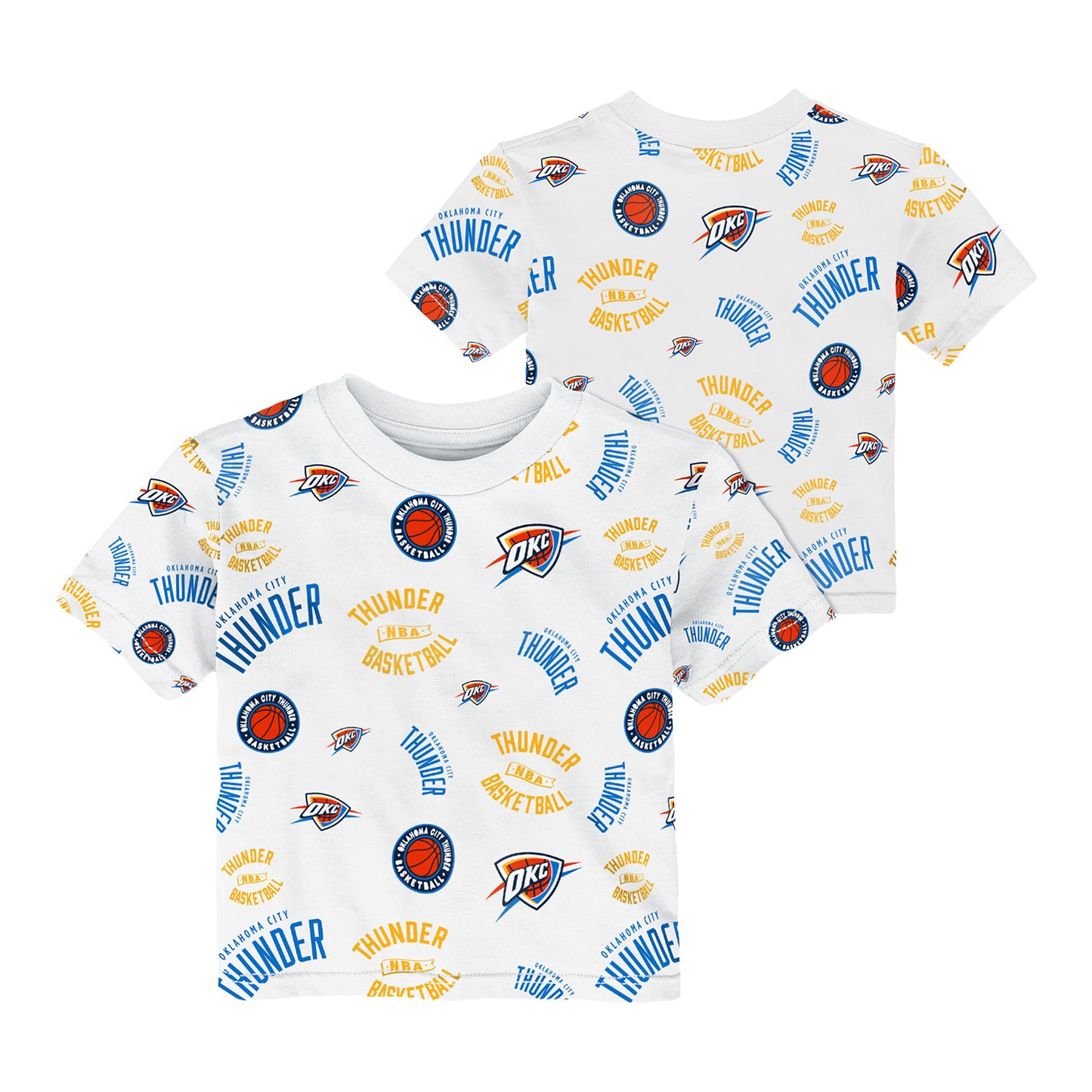 Toddler OKC Thunder Outerstuff Run Down Graphic T-Shirt