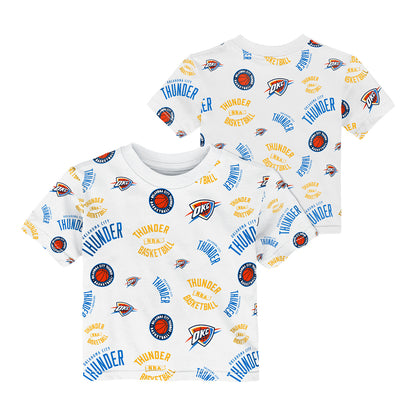 Toddler OKC Thunder Outerstuff Run Down Graphic T-Shirt