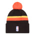 YOUTH 2024-25 OKLAHOMA CITY THUNDER NEW ERA CITY EDITON STRIPED POM KNIT