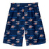 YOUTH OKC THUNDER ALLOVER PRINT LOUNGE SHORT