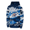KIDS OKLAHOMA CITY THUNDER OUTERSTUFF OVER THE LIMIT HOODED SWEATSHIRT