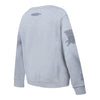 Youth Oklahoma City Thunder Pro Standard Tonal Neutral Grey Crew Neck Sweatshirt in Grey - Back View