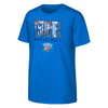 YOUTH OKLAHOMA CITY THUNDER COURT CANVAS T-SHIRT