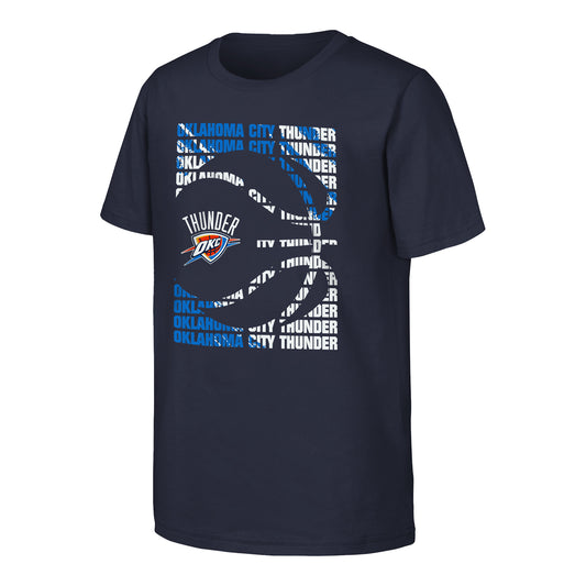 YOUTH OKLAHOMA CITY THUNDER BOX B-BALL T-SHIRT