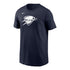 YOUTH OKC BLUE NIKE LEGEND T-SHIRT IN NAVY - FRONT VIEW