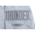 Youth Oklahoma City Thunder Pro Standard Tonal French Terry T-Shirt in Grey - Sleeve Detail  