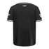 Youth Oklahoma City Thunder Classic Striped Ribbed T-Shirt in Black - Back View