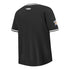 Youth Oklahoma City Thunder Classic Striped Ribbed T-Shirt in Black - Back Right View