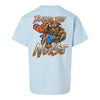 Youth Oklahoma City Thunder  Bring the Noise Rumble T-Shirt in Blue - Back View