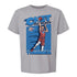 Youth Oklahoma City Thunder Chet Holmgren Action T-Shirt in Grey - Front View