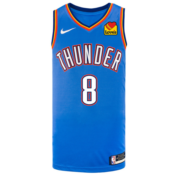 YOUTH OKLAHOMA CITY THUNDER JALEN WILLIAMS ICON SWINGMAN JERSEY 2024-25