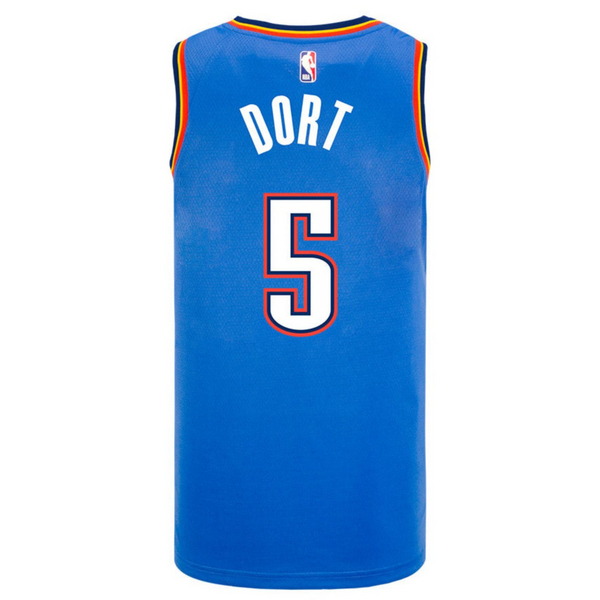 YOUTH OKLAHOMA CITY THUNDER LUGUENTZ DORT ICON SWINGMAN JERSEY 2024-25