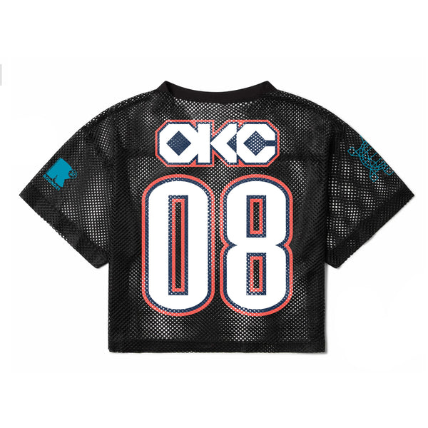 OKC Thunder X Round21 Native Heritage Mesh Top - back view