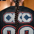 Models wearing OKC Thunder X Round21 Native Heritage Mesh Top