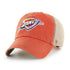Oklahoma City Thunder 47 Brand Sunset Trawler Clean Up Hat in Orange - Front View