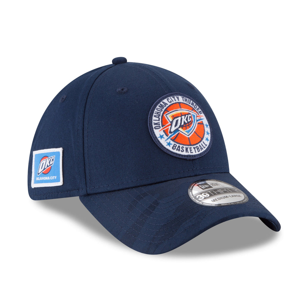OKC Thunder Oklahoma City New Era 59Fifty 7 5/8 Fitted Hat Gray Orange