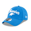 Oklahoma City Thunder New Era NBA20 Draft Alt 940 Stretch -snap Hat in Blue - Front Left View