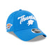 Oklahoma City Thunder New Era NBA20 Draft Alt 940 Stretch -snap Hat in Blue - Front Right View