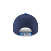 Oklahoma City Thunder New Era 9Forty Ne Speed Tech in Blue - Back View