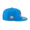 Oklahoma City Thunder New Era Patched Preferred 950 Snapback Hat in Blue - Right View