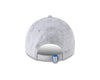 Oklahoma City Thunder New Era Women Grayed Glimpse 920 Hat in Gray - Back View