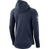 OKC Thunder Nike Thermaflex Showtime Full Zip Hoodie in Navy - Back View