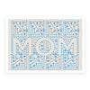 Assist Mother’s Day Card in White and Blue - Front View
