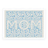 Assist Mother’s Day Card in White and Blue - Front View