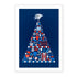 Deck the Halls! Card Bundle in Blue and White - Front View
