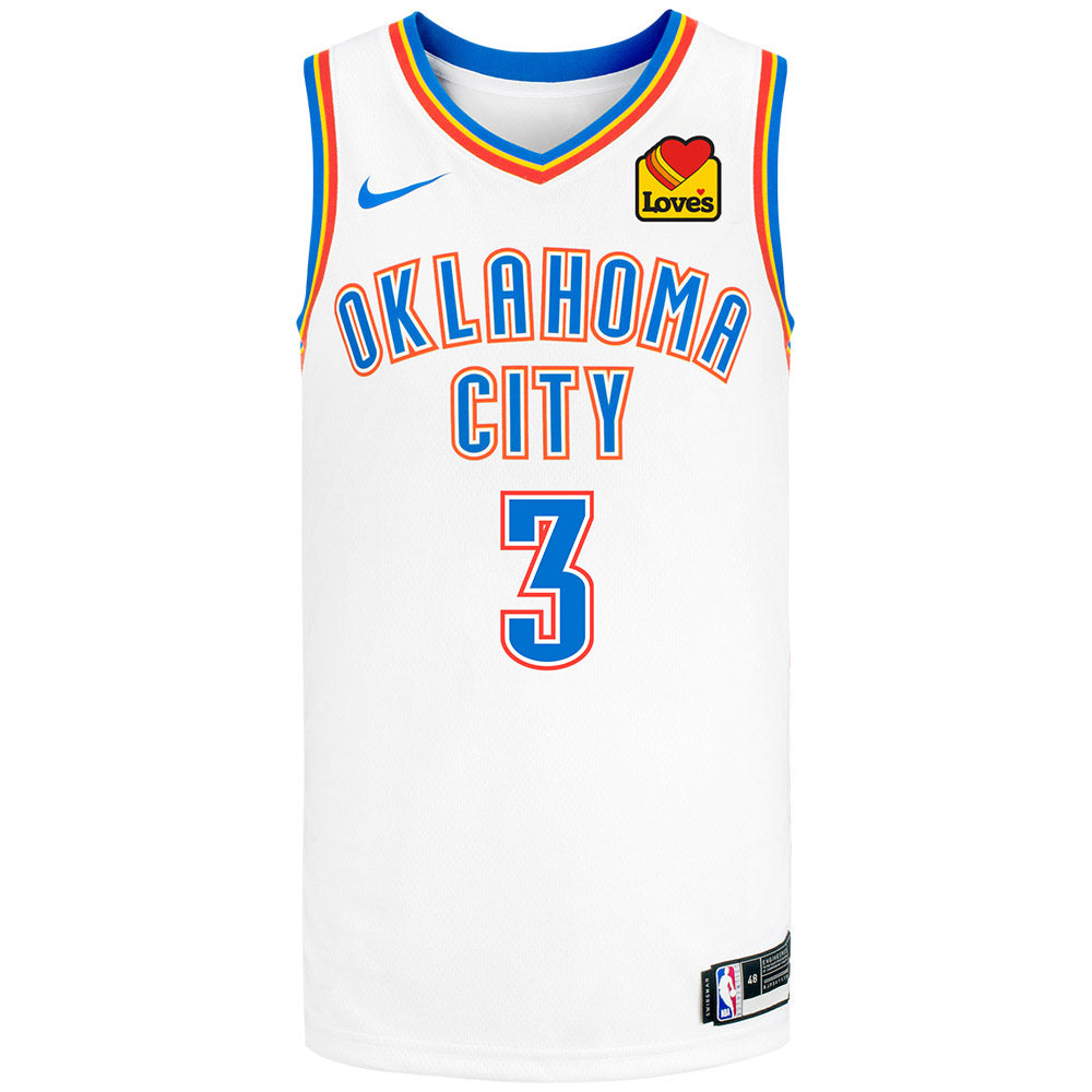 Custom Alleson Adult NBA Oklahoma City Thunder Reversible Jersey
