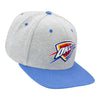 47 Brand Thunder Outpost MVP Hat in Grey and Light Blue - Angled Right Side View