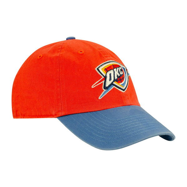 47 Brand Thunder Clean Up Hat in Orange - Angled Right Side View