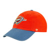 47 Brand Thunder Clean Up Hat in Orange - Angled Left Side View